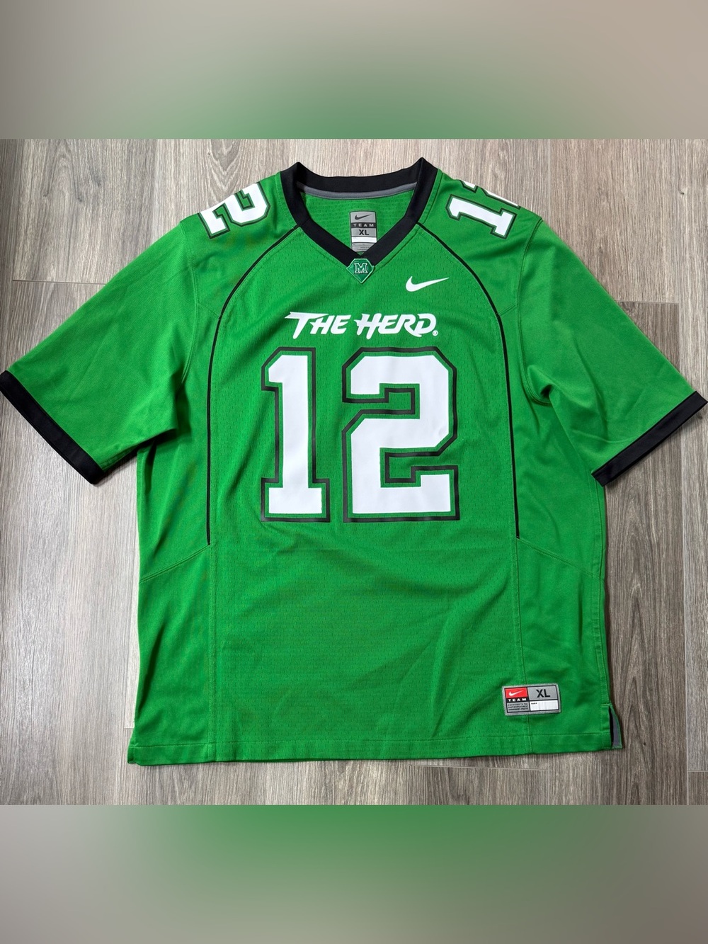 Nike Marshall The Herd Jersey XL #12 Thundering Herd Football
